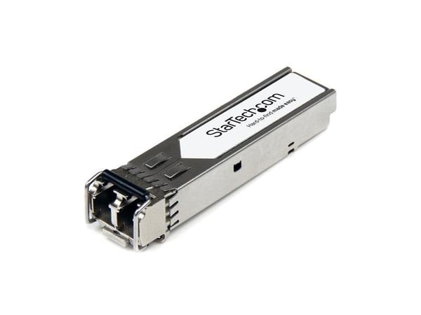 StarTech.com Brocade XG-SR Compatible SFP+ Module, 10GBASE-SR, 10GbE Multimode Fiber MMF Optic Transceiver, 10GE Gigabit Ethernet SFP+, LC Connecto...