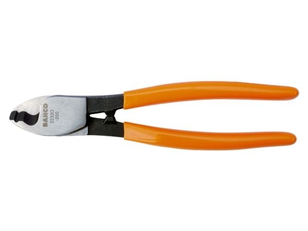 Bahco Kabelsaks, Diagonal tang, 3,5 cm, 3,7 cm, 1,4 cm, Kull stål, PVC, Oransje