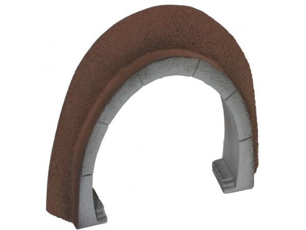 NOCH ICE Tunnel Portal, HO (1:87), Brun, Grå