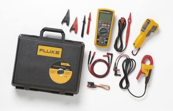 Fluke 1587KIT/62MAX+ FC, Analoginen, Akku, AA, 100 mm, 203 mm, 50 mm