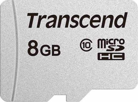 Transcend 300S - Flashminnekort - 8 GB - Class 10 - microSDHC