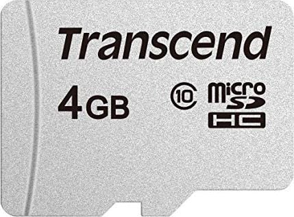 Transcend 300S - Flashminnekort - 4 GB - Class 10 - microSDHC