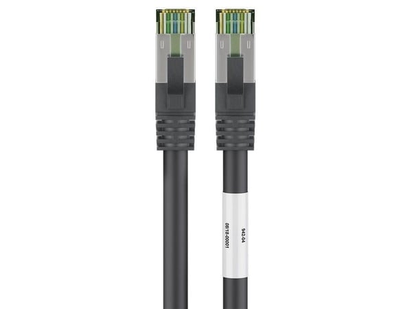 Goobay 66721, 1 m, Cat8.1, S/FTP (S-STP), RJ-45, RJ-45
