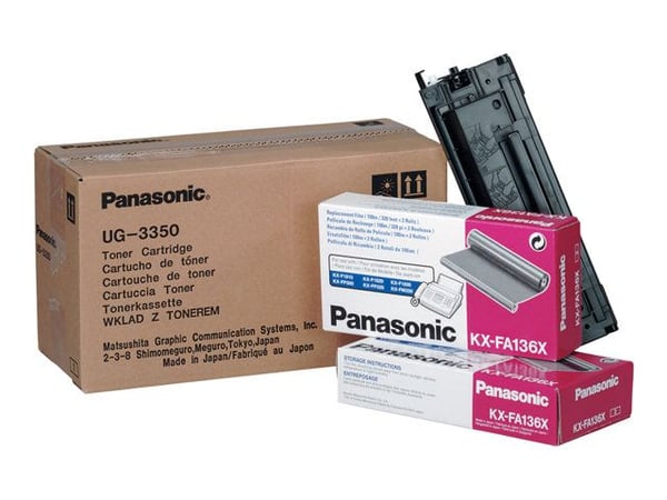 Panasonic UG-5545 - Svart - original - tonerkassett - för Laser Fax UF-7100; Panafax UF-8100