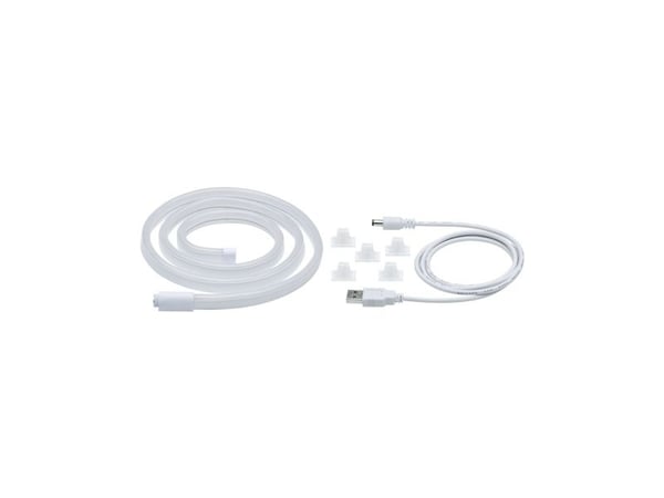 Paulmann Neon Colorflex, Universale lysstriper, Ambience, Innendørs, Universell, Hvit, Plast