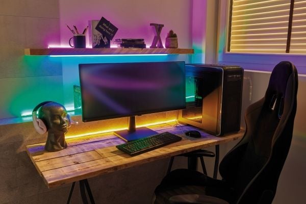 Paulmann Neon Colorflex, Universale lysstriper, Ambience, Innendørs, Universell, Hvit, Plast