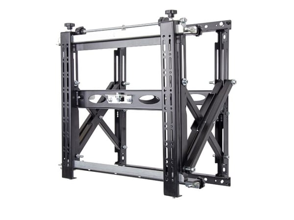 B-TECH PRO Install BT8310XL - Monteringssett (veggmontering) - utsprettende - for flatpanel - robust - svart - skjermstørrelse: 42"-120" - stangmon...