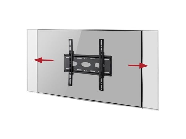 B-Tech BT8441, 99,1 cm (39"), 139,7 cm (55"), 80 kg, 455 x 400 mm, Musta