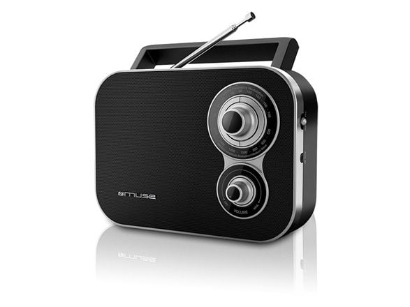 Muse M-051 R, Bærbar, Digitalt, FM, MW, Sort, Rotasjon, 1,5 V