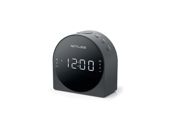 Muse M-185 CR, Klokke, Digitalt, FM, MW, LED, 2,29 cm (0.9"), Hvit