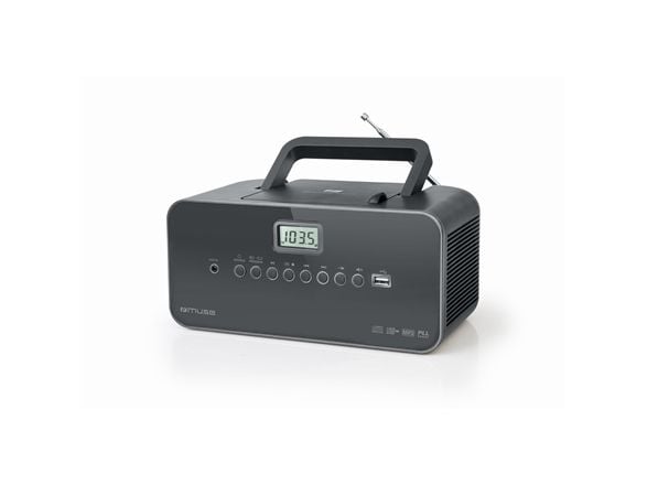 Muse M-28 DG, 1,4 kg, Sort, Bærbar CD-spiller