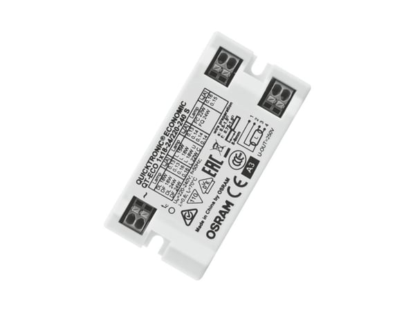 Osram QT-ECO 1X18...24 S, 30000 t, -15 - 50 °C, 50 Hz, 13 A, 40 mm, 80 mm Osram QT-ECO 1X18...24 S, 30000 t, -15 - 50 °C, 50 Hz, 13 A, 40 mm, 80 mm