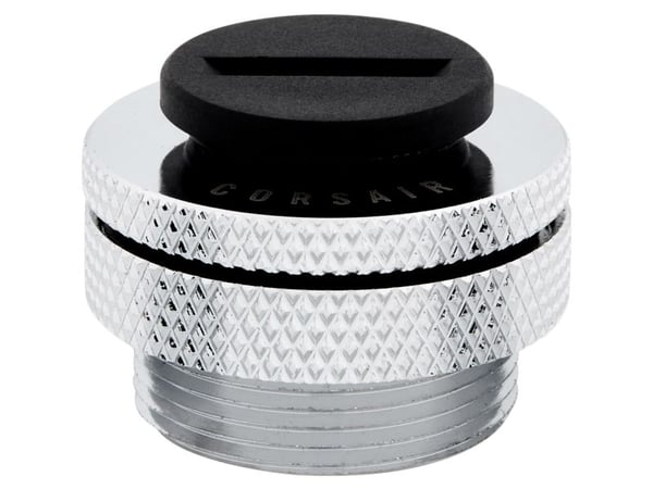 CORSAIR Hydro X Series XF Fill Port - Påfyllingsport for væskekjølesystem - krom