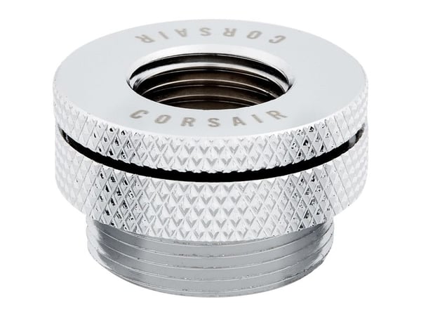 CORSAIR Hydro X Series XF Fill Port - Påfyllingsport for væskekjølesystem - krom