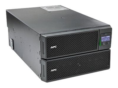 APC Smart-UPS SRT 8000VA RM - UPS (kan monteres i rack) - AC 230 V - 8000 watt - 8000 VA - Ethernet 10/100, USB - utgangskontakter: 14 - 6U - svart...
