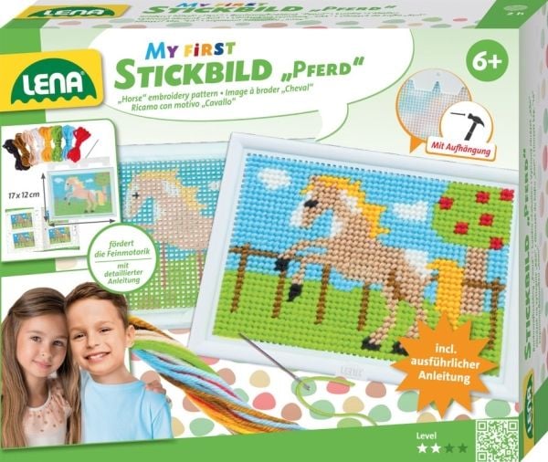 Lena 42625, Sysett for barn, 6 år, Flerfarget