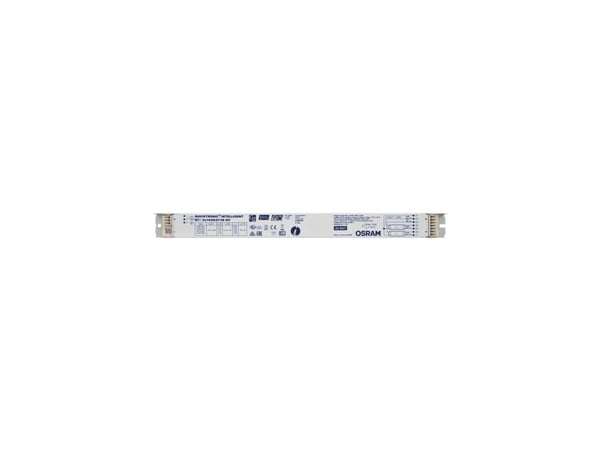 Osram QTi 2X14/24/21/39 GII, 100000 timer, -20 - 50 °C, 198 - 264 V, 50/60 Hz, 53 A, 30 mm