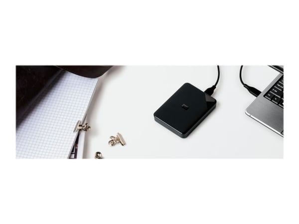 WD Elements SE WDBJRT0040BBK - Harddisk - 4 TB - ekstern (bærbar) - USB 3.0