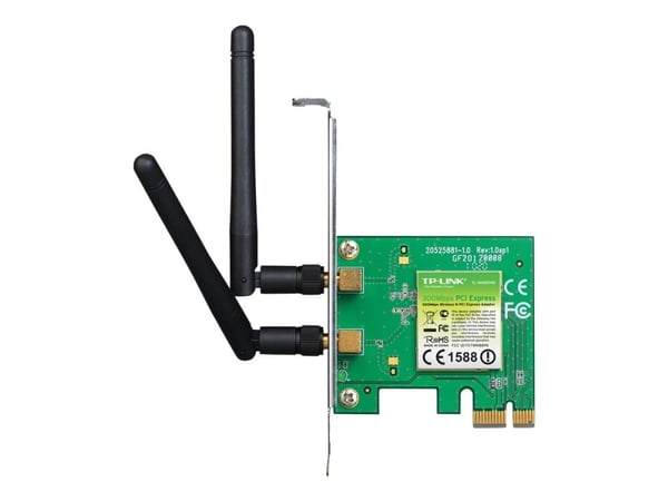 TP-Link TL-WN881ND - Nettverksadapter - PCIe 2.0 - 802.11b/g/n