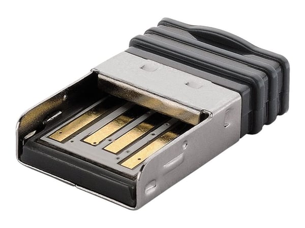 CHERRY MW 2400 - Mus - höger- och vänsterhänta - optisk - 3 knappar - trådlös - 2.4 GHz - trådlös USB-mottagare - svart