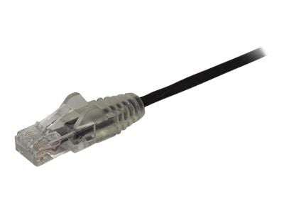 Startech 2m Slim LSZH CAT6 Ethernet Cable, 10 Gigabit Snagless RJ45 100W PoE Patch Cord, CAT 6 10GbE UTP Network Cable w/Strain Relief, Black, ETL,...