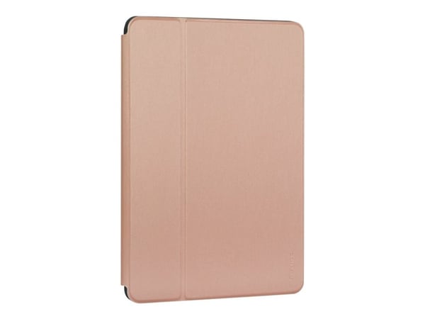 Targus Click-In - flipdeksel til nettbrett - polyuretan, termoplastisk polyuretan (TPU) - rosa gull - 10,2" - 10,5" - for Apple 10,2-tommers iPad (...