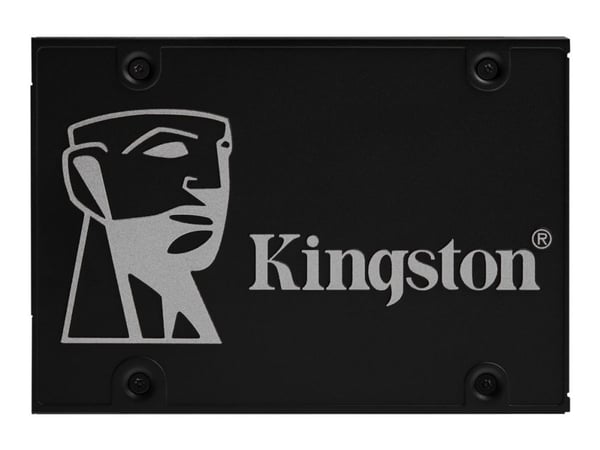 Kingston KC600 - SSD - kryptert - 1 TB - intern - 2.5" - SATA 6Gb/s - 256-bit AES - TCG Opal Encryption, Self-Encrypting Drive (SED)