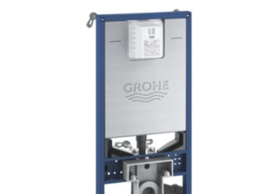 Grohe Rapid SLX WC 6-9 l 1,13m - Element til WC, integrert sokel, dusjtoalett-tilslutning.