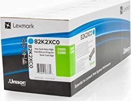 Lexmark 82K2XC0, 22000 sivua, Syaani, 1 kpl