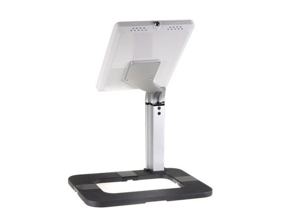 Maclean MC-644 - Jalusta - tabletille - ABS-muovi - musta, valkoinen - näytön koko: 9.7"-10.1"