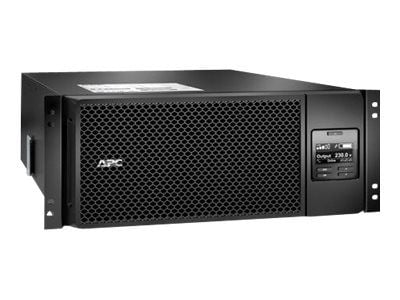 APC Smart-UPS SRT 6000VA RM - UPS (kan monteres i rack) - AC 230 V - 6000 watt - 6000 VA - Ethernet 10/100, USB - utgangskontakter: 13 - 4U - svart...