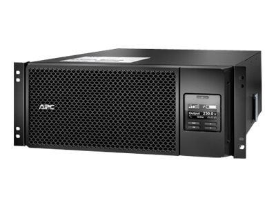 APC Smart-UPS SRT 6000VA RM - UPS (kan monteres i rack) - AC 230 V - 6000 watt - 6000 VA - Ethernet 10/100, USB - utgangskontakter: 13 - 4U - svart...