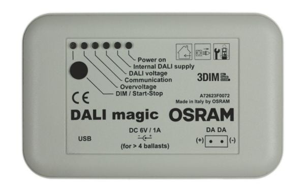 Synergy 21 nätaggregat Osram DALI magic USB-gränssnitt
