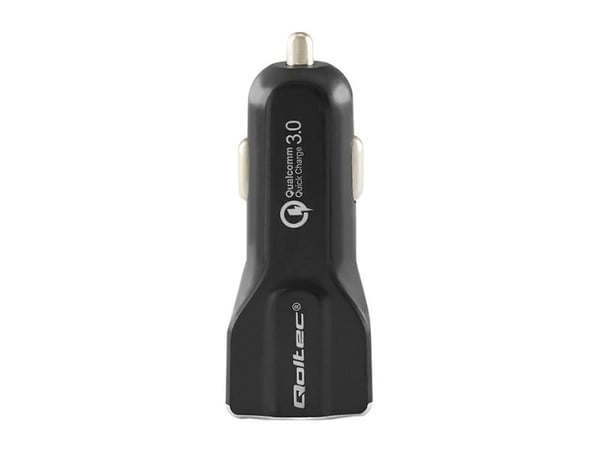 Qoltec - Autovirtasovitin - QC 3.0 (USB)