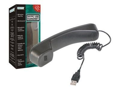 DIGITUS SKYPE USB telephone handset DA-70772 - IP-håndsett