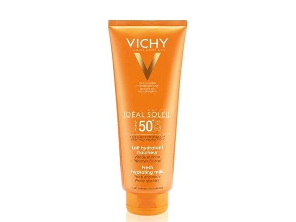 Vichy Capital Soleil Fresh beskyttende melk SPF50+ dame 300 ml