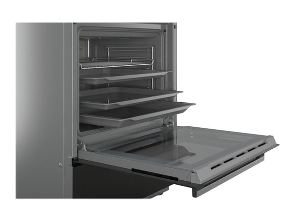Siemens iQ500 Frittstående Komfyr med induktion - rustfritt stål