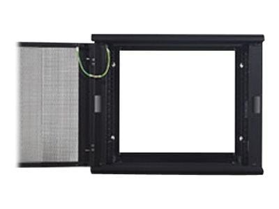 APC NetShelter WX AR109 - Skap - veggmonterbar - svart - 9U - 19" - for P/N: ACF600, AR8213, NBWL0355A, NBWL0356A