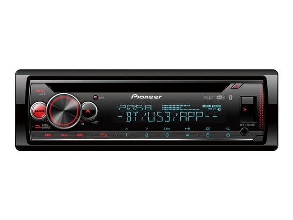 Pioneer DEH-S720DAB - Vogn - CD-mottaker - i instrumentbordet - Enkelt-DIN - 50 watt x 4