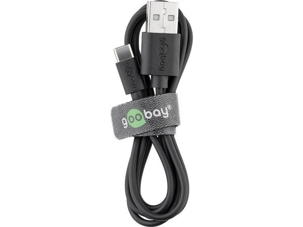 Goobay 44986, Sisätila, AC, 5 V, 1 m, Musta