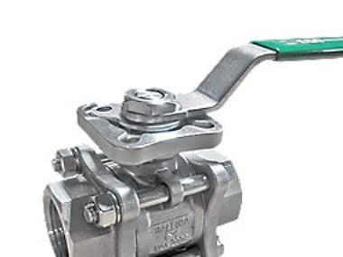 EGO 1' 2057LB 3-Vejs - Kugleventil Aisi 316
