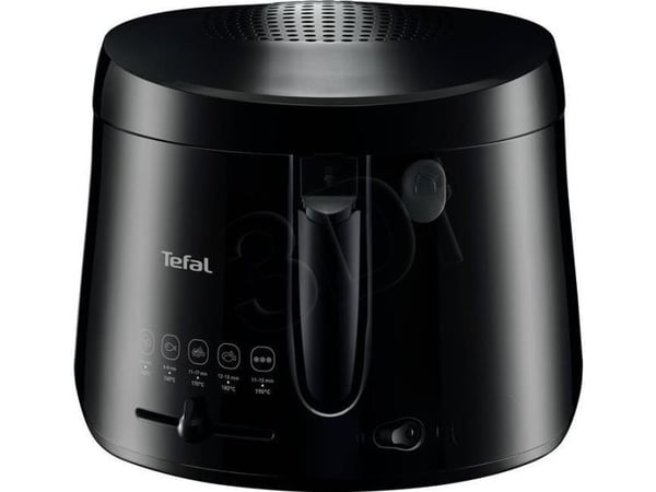 Tefal FF107810, Frityrkoker, 2 l, 1 kg, Metall, Single/enkelt, Svart