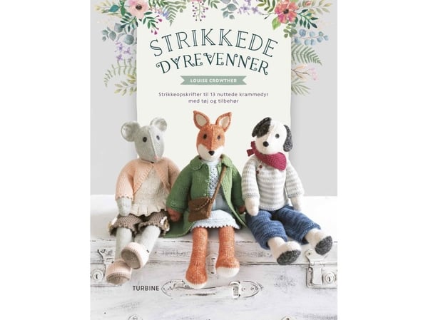 Strikkede dyrevenner | Louise Crowther | Språk: Dansk