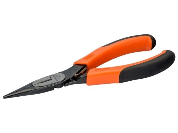 Bahco Spetstång, 1,42 cm, 3,3 cm, 7,5 mm, Polypropylen (PP), Stål, Termoplast, Svart, Orange, 140 mm