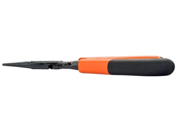 Bahco Nese tang, Ergonomisk to-komponent håndtak, 1,42 cm, 3,3 cm, 7,5 mm, Polypropylen (PP), Stål, Termoplast, Svart, Oransje, 140 mm