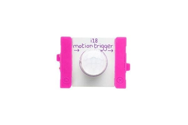 littleBits motion trigger, Bevegelse sensor, littleBits, Lilla, Hvit, 95,2 mm, 190,5 mm, 12,7 mm