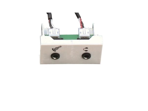 Garbot FA-2420-PHJ-MIC-F/F-PH-20CM, Valkoinen, 45 mm, 22,5 mm