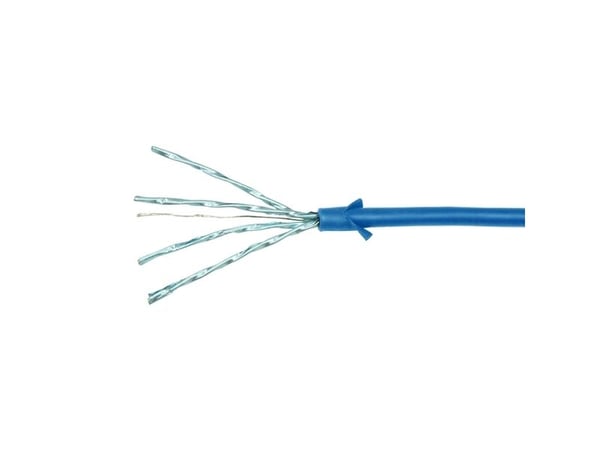 LogiLink CQ9026S, 0,5 m, Cat6a, U/FTP (STP), RJ-45, RJ-45, Blå