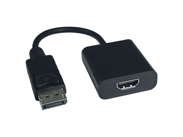 Value 12.99.3162, 0,15 m, DisplayPort, HDMI Type A (Standard), Hankjønn, Hunkjønn, 3840 x 2160 piksler
