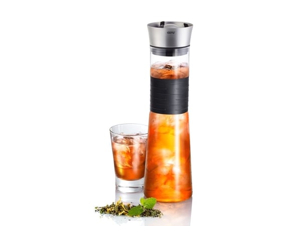 GEFU CASCADA, 1 L, Plast, Rustfritt stål, Svart, Rustfritt stål, Transparent, 90 mm, 90 mm, 303 mm